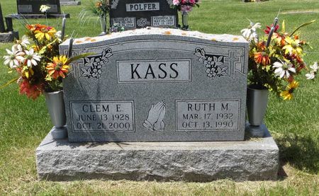 KASS, RUTH M. - Dubuque County, Iowa | RUTH M. KASS 
