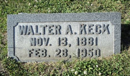 KECK, WALTER A. - Dubuque County, Iowa | WALTER A. KECK 