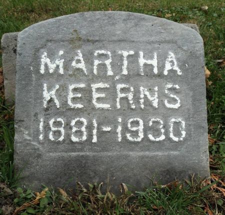 KEERNS, MARTHA - Dubuque County, Iowa | MARTHA KEERNS 