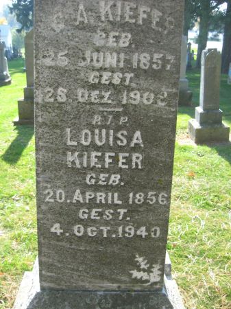 KIEFER, G. A. - Dubuque County, Iowa | G. A. KIEFER 