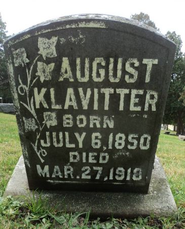 KLAVITTER, AUGUST - Dubuque County, Iowa | AUGUST KLAVITTER 