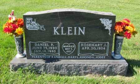 KLEIN, ROSEMARY J. - Dubuque County, Iowa | ROSEMARY J. KLEIN 