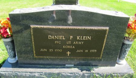 KLEIN, PFC DANIEL P. - Dubuque County, Iowa | PFC DANIEL P. KLEIN 