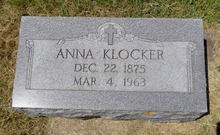 KLOCKER, ANNA - Dubuque County, Iowa | ANNA KLOCKER 
