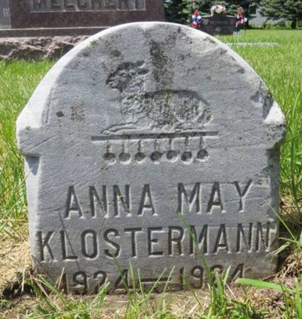 KLOSTERMANN, ANNA MAY - Dubuque County, Iowa | ANNA MAY KLOSTERMANN 