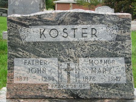 KOSTER, JOHN - Dubuque County, Iowa | JOHN KOSTER 
