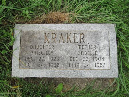 KRAKER, ISABELLE - Dubuque County, Iowa | ISABELLE KRAKER 