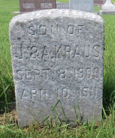 KRAUS, ARTHUR - Dubuque County, Iowa | ARTHUR KRAUS 