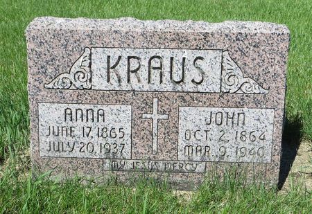 KRAUS, ANNA - Dubuque County, Iowa | ANNA KRAUS 