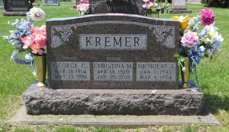 C. KREMER, GEORGE - Dubuque County, Iowa | GEORGE C. KREMER 