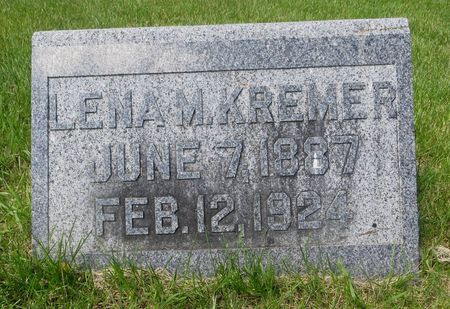 KREMER, LENA M. - Dubuque County, Iowa | LENA M. KREMER 