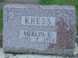 KRESS, MERLIN E. - Dubuque County, Iowa | MERLIN E. KRESS 