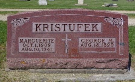 KRISTUFEK, MARGUERITE - Dubuque County, Iowa | MARGUERITE KRISTUFEK 