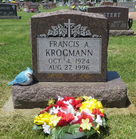 KROGMANN, FRANCIS A. - Dubuque County, Iowa | FRANCIS A. KROGMANN 