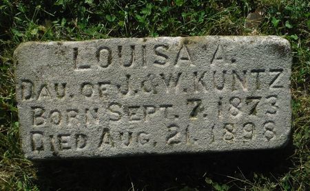 KUNTZ, LOUISA A. - Dubuque County, Iowa | LOUISA A. KUNTZ 