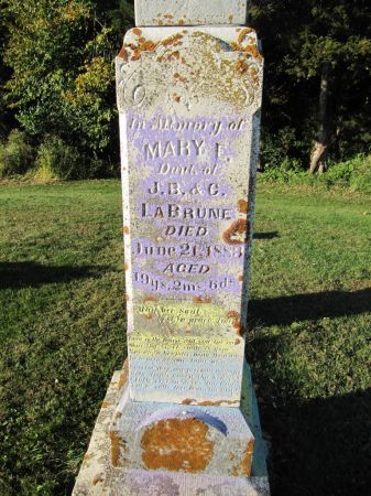 LA BRUNE, MARY E. - Dubuque County, Iowa | MARY E. LA BRUNE 