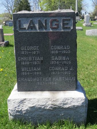 LANGE, GEORGE - Dubuque County, Iowa | GEORGE LANGE 