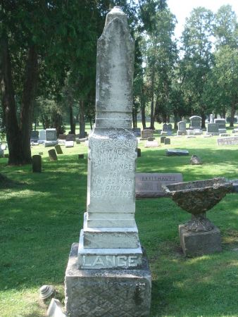 LANGE, LOUISA - Dubuque County, Iowa | LOUISA LANGE 