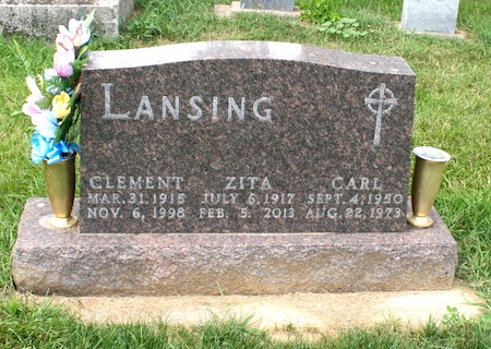 LANSING, ZITA - Dubuque County, Iowa | ZITA LANSING 
