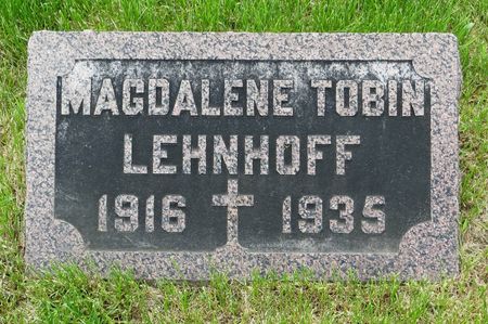 LEHNHOFF, MAGDALENE - Dubuque County, Iowa | MAGDALENE LEHNHOFF 