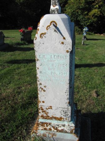 LEIBOLD, G. M. (GEORGE) - Dubuque County, Iowa | G. M. (GEORGE) LEIBOLD 