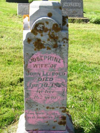 LEIBOLD, JOSEPHINE - Dubuque County, Iowa | JOSEPHINE LEIBOLD 