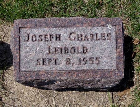 LEIBOLD, JOSEPH CHARLES - Dubuque County, Iowa | JOSEPH CHARLES LEIBOLD 