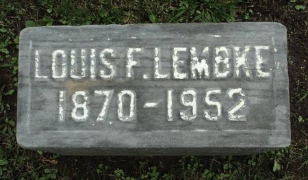 LEMBKE, LOUIS F. - Dubuque County, Iowa | LOUIS F. LEMBKE 