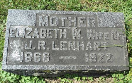LENHART, ELIZABETH W. - Dubuque County, Iowa | ELIZABETH W. LENHART 