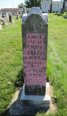 LESLEIN, ANNIE - Dubuque County, Iowa | ANNIE LESLEIN 