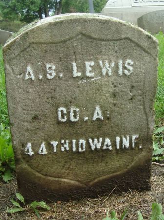 LEWIS, A. B. - Dubuque County, Iowa | A. B. LEWIS 