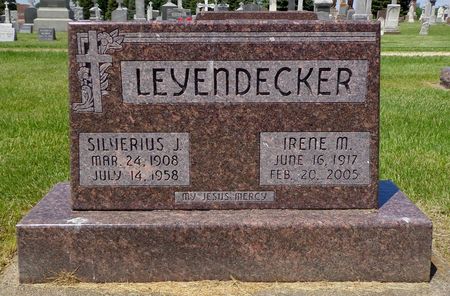 DEHNER LEYENDECKER, IRENE M. - Dubuque County, Iowa | IRENE M. DEHNER LEYENDECKER 