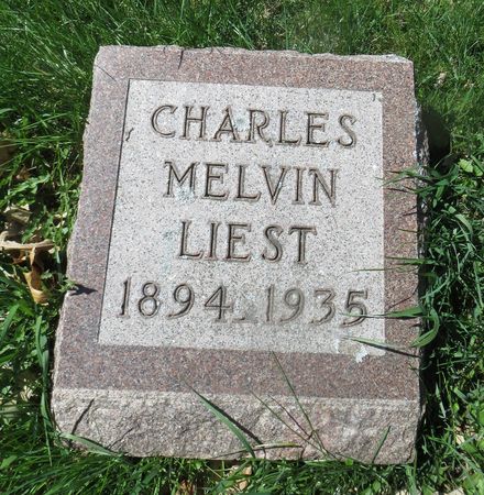 LIEST, CHARLES MELVIN - Dubuque County, Iowa | CHARLES MELVIN LIEST 
