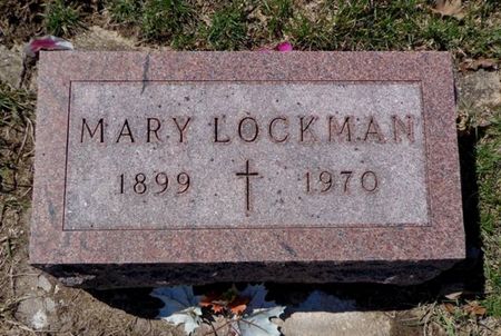 LOCKMAN, MARY - Dubuque County, Iowa | MARY LOCKMAN 