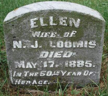 LOOMIS, ELLEN - Dubuque County, Iowa | ELLEN LOOMIS 