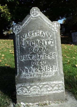 LUCKRITZ, MARTHA V. - Dubuque County, Iowa | MARTHA V. LUCKRITZ 