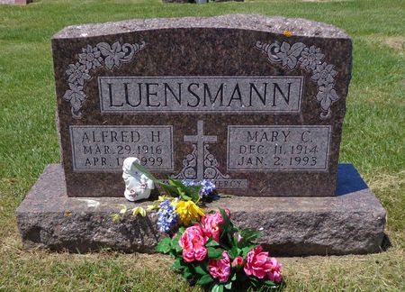 MEINNEN LUENSMANN, MARY C. - Dubuque County, Iowa | MARY C. MEINNEN LUENSMANN 
