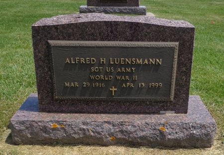 LUENSMANN, ALFRED H. - Dubuque County, Iowa | ALFRED H. LUENSMANN 