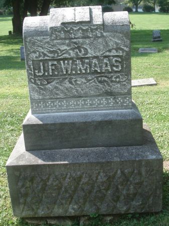 MAAS, J. F. W. - Dubuque County, Iowa | J. F. W. MAAS 
