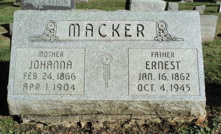 MACKER, JOHANNA - Dubuque County, Iowa | JOHANNA MACKER 