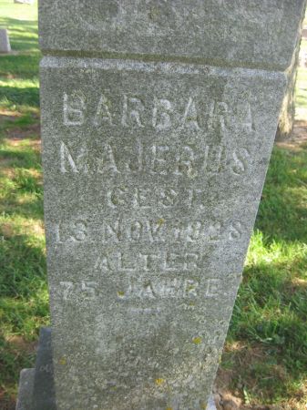 MAJERUS, BARBARA - Dubuque County, Iowa | BARBARA MAJERUS 