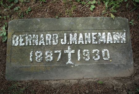 MANEMANN, BERNARD J. - Dubuque County, Iowa | BERNARD J. MANEMANN 