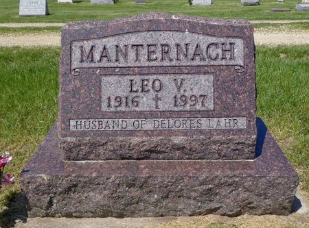 MANTERNACH, LEO V. - Dubuque County, Iowa | LEO V. MANTERNACH 