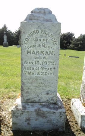 MARKHAM, EDMUND FRANCIS - Dubuque County, Iowa | EDMUND FRANCIS MARKHAM 