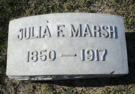 MARSH, JULIA F. - Dubuque County, Iowa | JULIA F. MARSH 