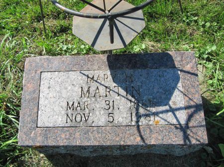 MARTIN, MARY M. - Dubuque County, Iowa | MARY M. MARTIN 