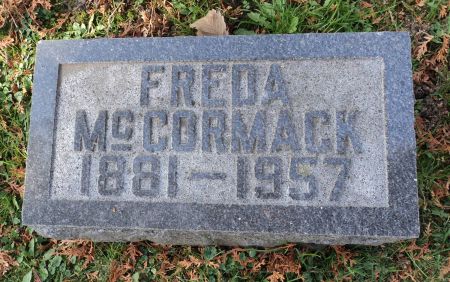 MCCORMACK, FREDA - Dubuque County, Iowa | FREDA MCCORMACK 