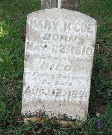 MCCUE, MARY - Dubuque County, Iowa | MARY MCCUE 