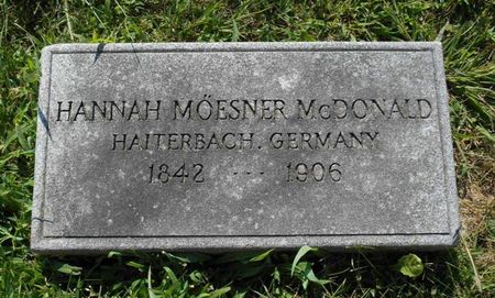 MCDONALD, HANNAH - Dubuque County, Iowa | HANNAH MCDONALD 