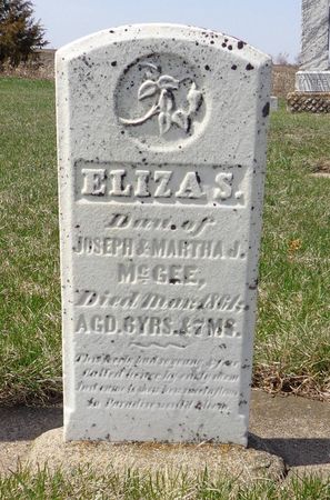 MCGEE, ELIZA S. - Dubuque County, Iowa | ELIZA S. MCGEE 